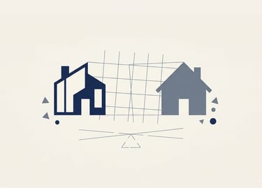 Ilustración sobre comparar viviendas sin un criterio claro