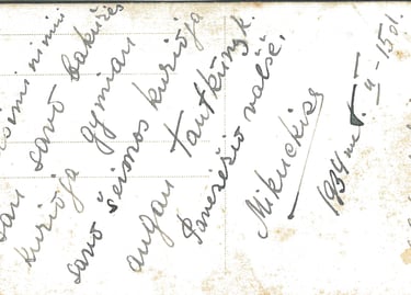 grycia 1934 Mikuckiai antra puse