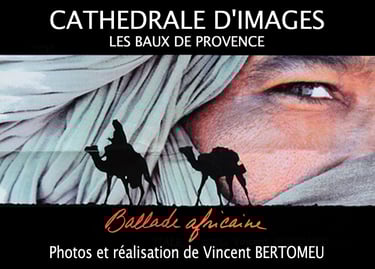 video et photo carrieres de lumières baux provence