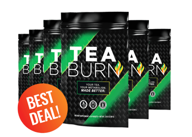 Image: 6 Pack of Tea Burn