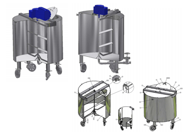 a bunch of different types of tanks and tanks