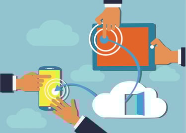 Customer billing process illustration