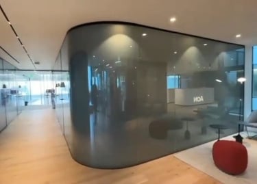smart film Austin PDLC film Austin privacy glass installation Austin, switchable glass Austin, sma