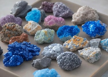 Infographic illustrating critical minerals like lithium, cobalt, and copper