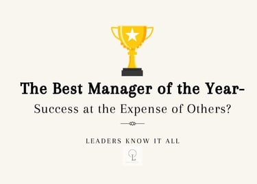 best manager of the year award