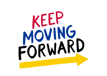 Мотивациска порака Keep Moving Forward – охрабрување за учениците во English Time Скопје
