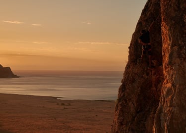 San Vito Lo Capo climbing al tramonto