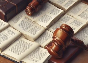 Stacks of case files with colored tabs in black, brown, and grey tones on a sleek desk.