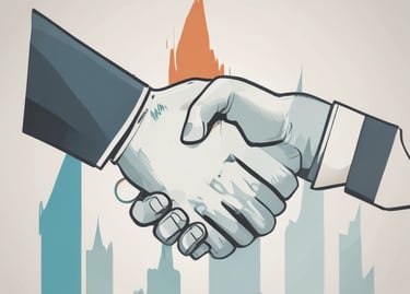 A friendly business owner reviewing a list of qualified leads on a laptop in a bright office.