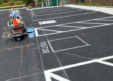 demarcação viária