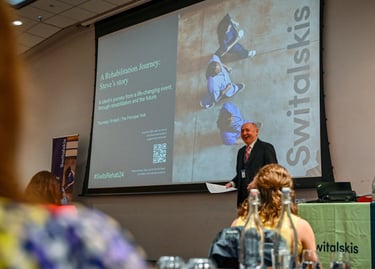 Event pull-up banners, PowerPoint design, branded merchandise and printed brochures