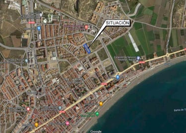 Situación del Cohousing Málaga 50.