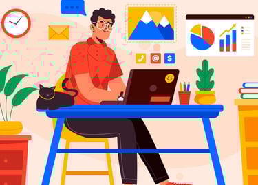 Online form filling, email writing, shopping help, and tech support assistance