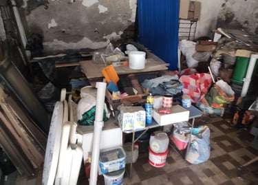 maison debarrasser sur la commune de Cransac aveyron