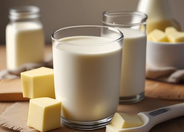 boy in blue jacket standing beside cow on green grass field during daytime