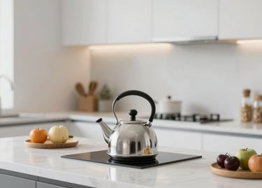 A clean and inviting vacation rental with fresh linens and sparkling surfaces.