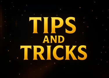 Tips and Tricks banner for ApolloPlay88