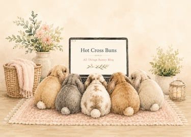 Hot Cross Buns All Things Bunny Blog Homepage image