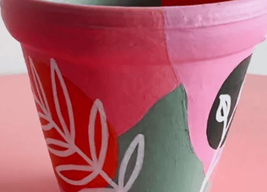 botanical painted pot hen party york