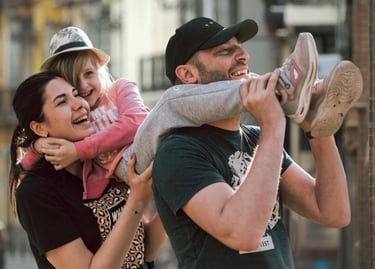 familia con residencia española