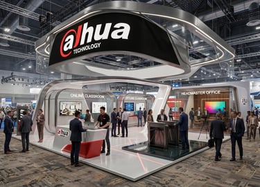 Al Dahua Booth Design | GITEX Global 2025 UAE | Morgan Expo