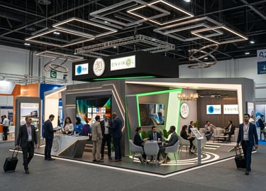 Alserkal Group stand at WETEX 2023 UAE by Morgan Expo, Exhibition Stand Builders & Contractors.