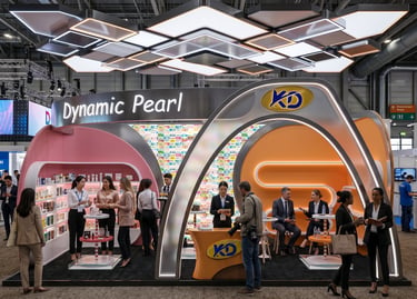 Dynamic Pearl Exhibition Stand | ISM 2025 UAE | Morgan Expo