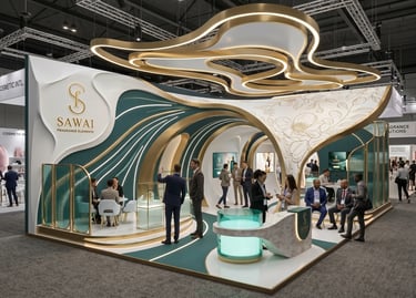 HOUSE OF SAWAI Exhibition Booth | Beautyworld 2025 UAE | Morgan Expo