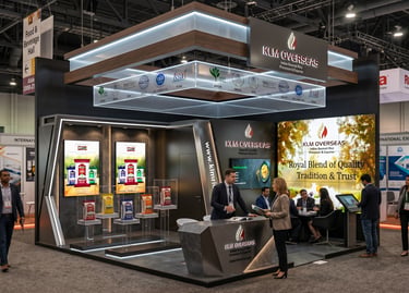 KLM INDUSTRIES Booth Design | Gulfood 2025 UAE | Morgan Expo