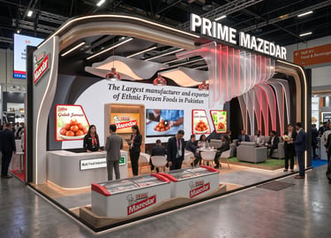 MAZEDAR Exhibition Stand | Gulfood 2025 UAE | Morgan Expo