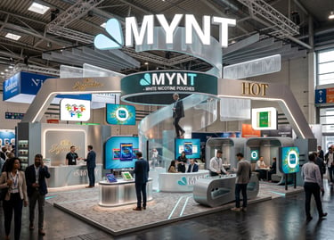MYNT Exhibition Booth | InterTabac 2025 Germany | Morgan Expo