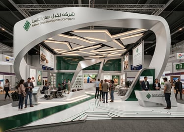 Nakheel Oman at Gulfood 2023, UAE. by Morgan Expo, Exhibition Stand Builders & Contractors.
