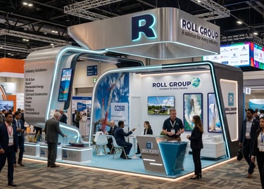 Roll Group Exhibition Stand | ADIPEC 2025 UAE | Morgan Expo