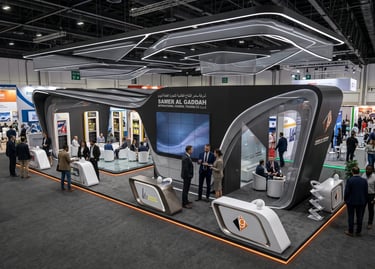 SAMER AL GADDAH Stand Design | Automechanika 2025 UAE | Morgan Expo