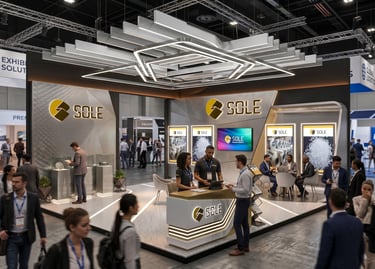Sole stand at Automechanika 2023 UAE by Morgan Expo, professional Exhibition Stand Builder.