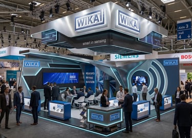 WIKA Booth Design & Build | ADIPEC 2025 UAE | Morgan Expo
