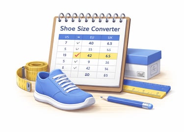 Shoe size conversion tool