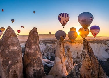 Cappadocia Balloon Champagne Breakfast — Turkey