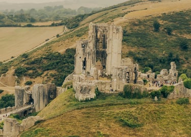 Corfe Castle — England
