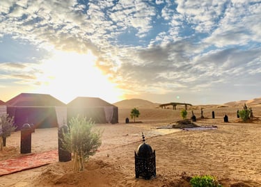 Desert Wellness Camp — Morocco