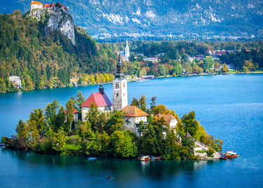 Lake Bled Castle, Slovenia