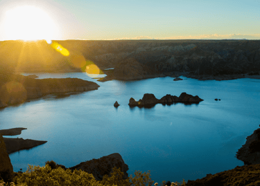 Los Reyunos Reservoir