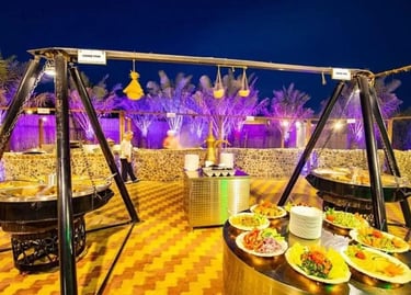 Midnight Desert Dinner — Dubai, UAE