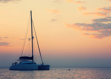 Santorini Sunset Catamaran Experience — Greece