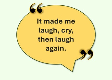 audience feedback to the sunny hours musical