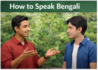 Learn How to speak Bengali at Talkingbees