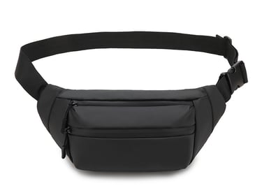 black fanny bag 