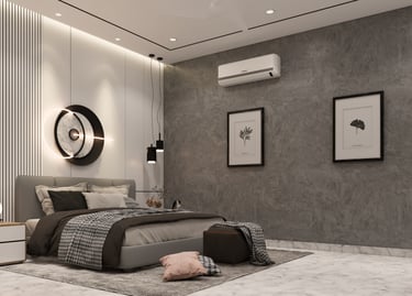 Eco-friendly home design in India with natural lighting and rainwater harvesting systems.