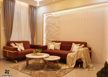 Deepa Bajaj Design Studio-Living Room Design