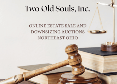 Online estate sales and downsizing auctions in Northeast ohio